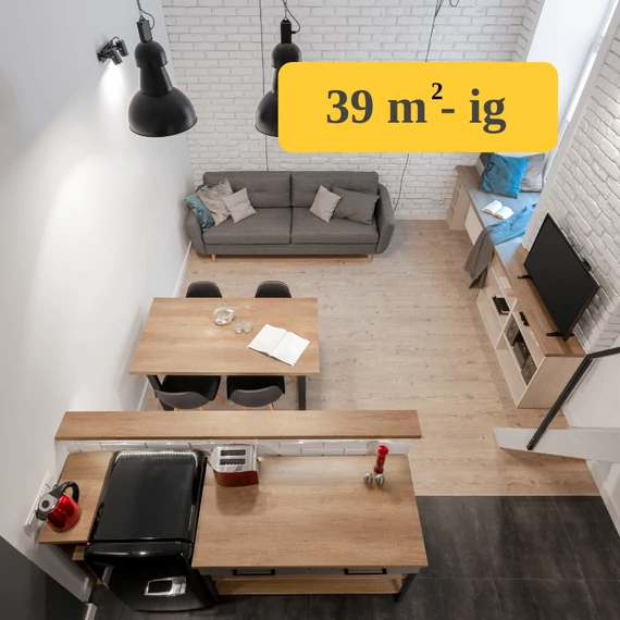 Airbnb lakás és apartman takarítás , 39 nm  alapterületig